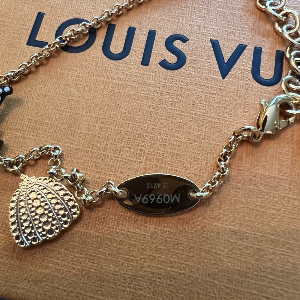 Louis Vuitton x Yayoi Kusama Collaboration Infinity Dots Bracelet M0969A  RARE - Picture 8 of 9